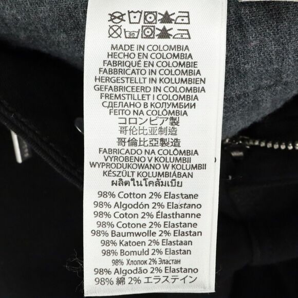 Michael Kors Jeans Petites 2P Black Izzy Skinny Stretch Denim Zip Pockets - Picture 6 of 16